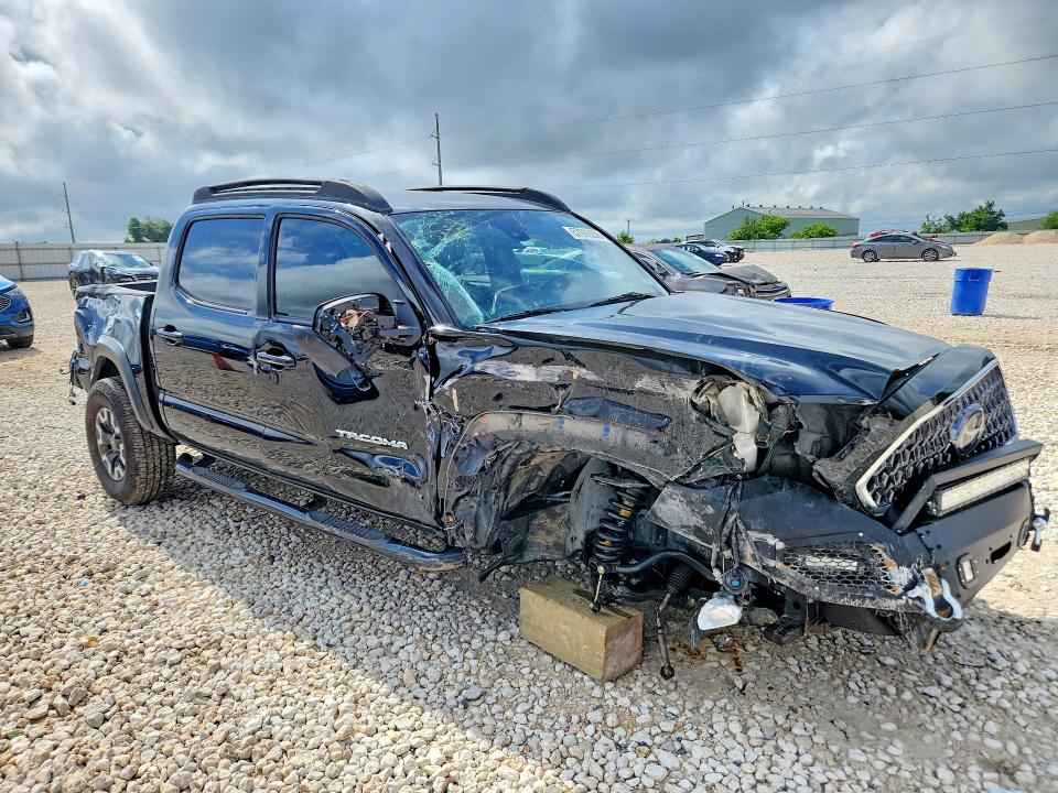 2019 Toyota Tacoma VIN 5TFCZ5ANXKX206995 COPART salvage auction — FRONT END, Tx - Salvage Vehicle Title, sold $6,500 on 2026-07-02 (photo 4)