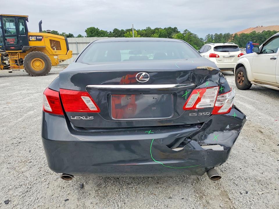 2007 Lexus Es 350 VIN JTHBJ46G672121887 COPART salvage auction — REAR END, GA - CERT OF TITLE-SALVAGE (P), sold $1,000 on 2026-07-27 (photo 6)