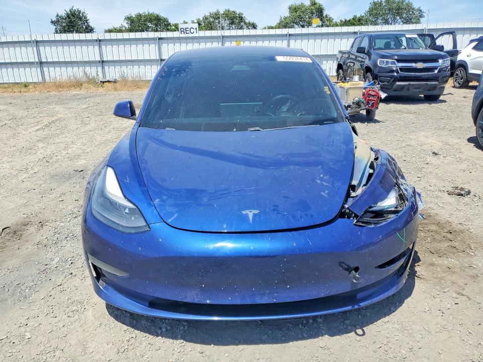 2021 Tesla Model 3 VIN 5YJ3E1EB1MF938269 COPART salvage auction — FRONT END, Ca - Salvage Certificate, sold $500 on 2026-07-28 (photo 5)
