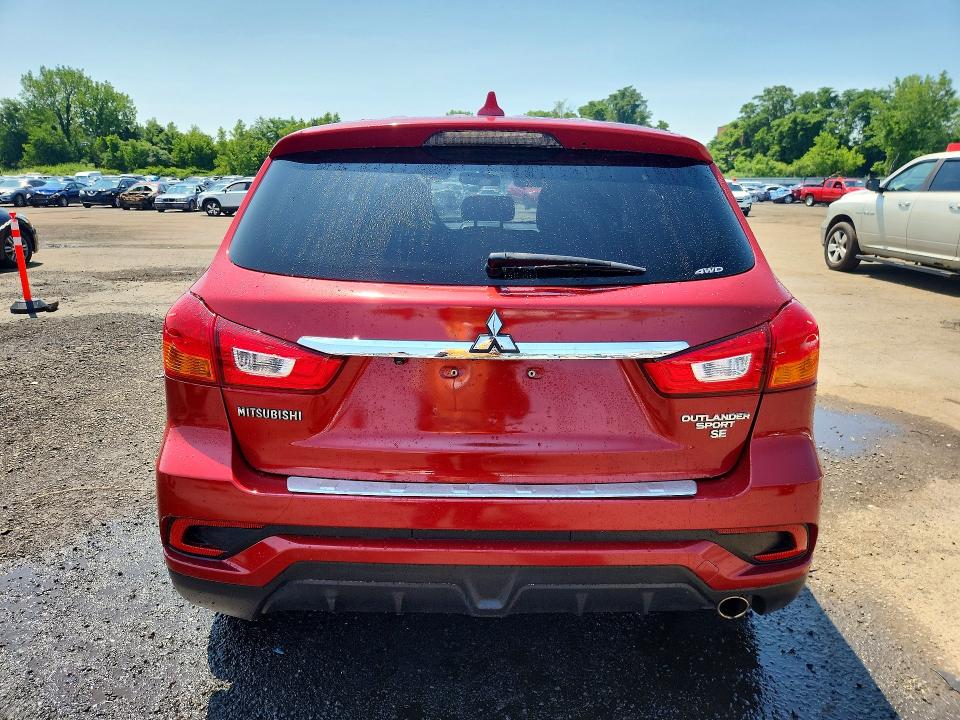 2019 Mitsubishi Outlander VIN JA4AR3AU1KU014573 COPART salvage auction — FRONT END, CT - CERT OF TITLE-SALVAGE, sold $2,700 on 2026-07-28 (photo 6)