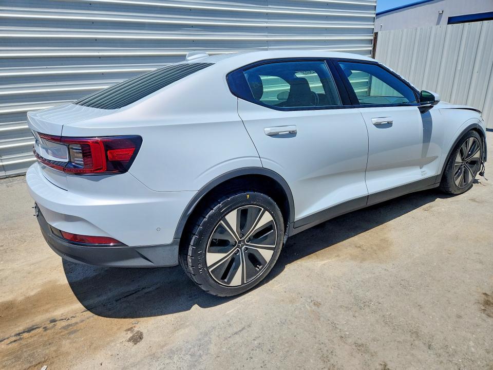 2023 Polestar 2 VIN YSMED3KA6PL161144 COPART salvage auction — FRONT END, CA - SALVAGE CERTIFICATE, sold $4,100 on 2026-08-04 (photo 3)