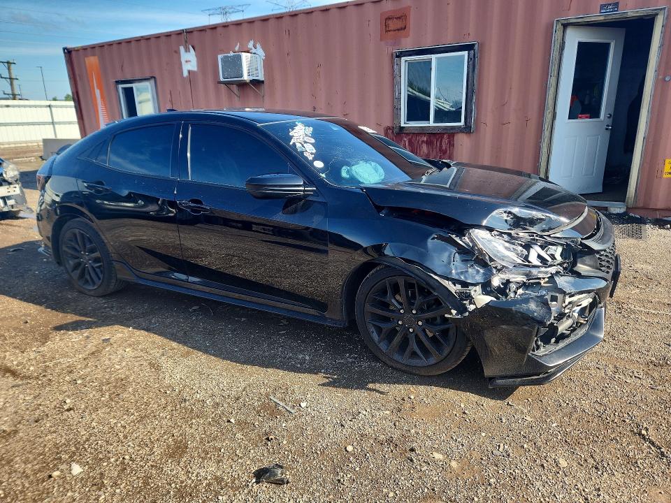 2021 Honda VIN SHHFK7H43MU205712 COPART salvage auction — FRONT END, Il - Salvage Certificate, sold $1,750 on 2026-07-16 (photo 4)
