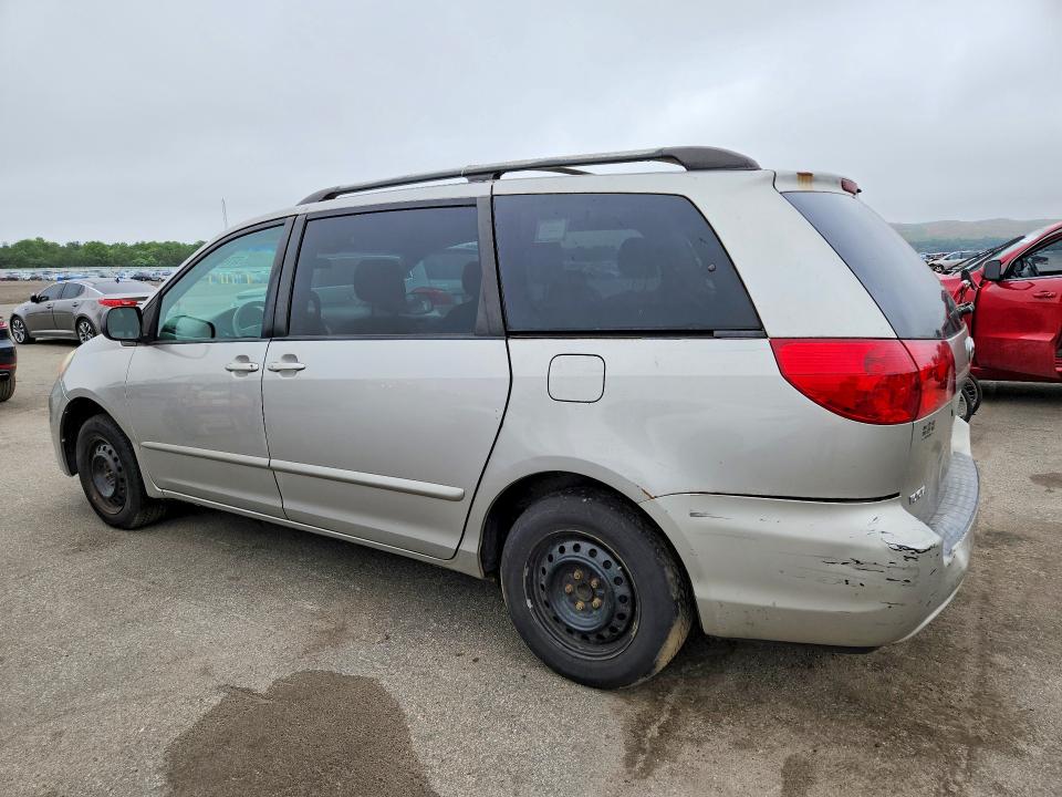 2006 Toyota Sienna VIN 5TDZA23C66S546801 COPART salvage auction — REAR END, NY - CERTIFICATE OF TITLE, sold $1,150 on 2026-07-13 (photo 2)