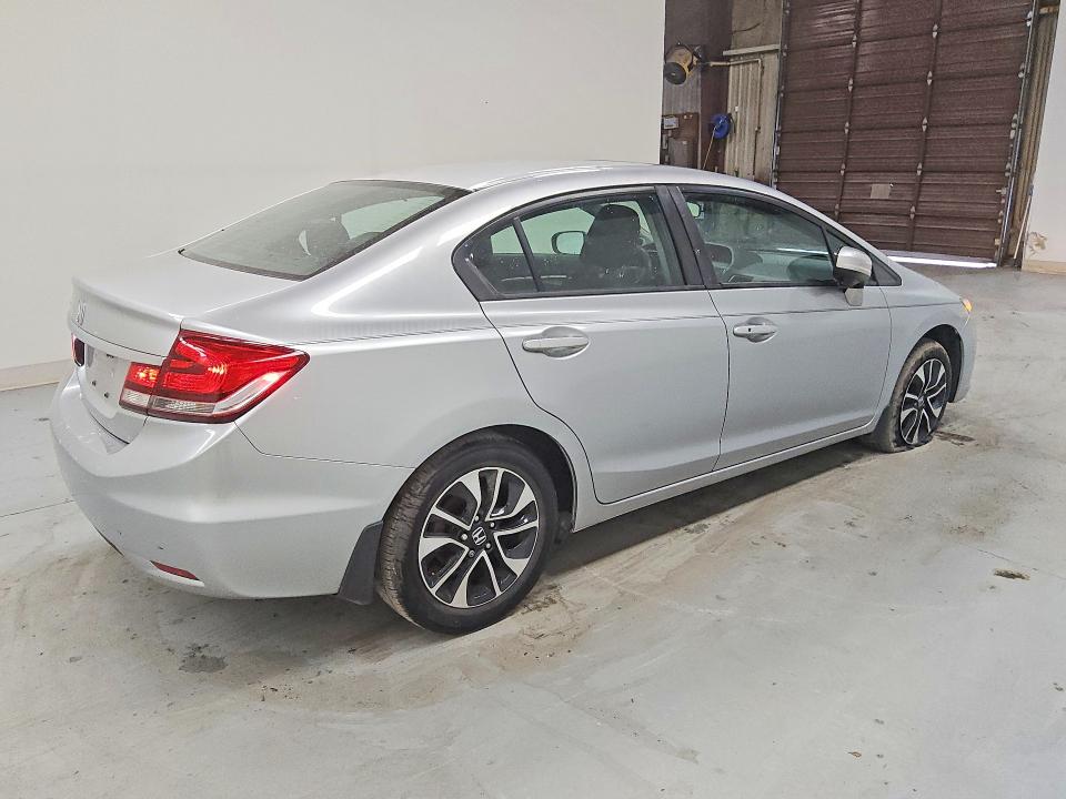 2015 Honda Civic VIN 19XFB2F83FE206586 COPART salvage auction — FRONT END, Wv - Certificate Of Title, sold $3,300 on 2026-07-07 (photo 3)