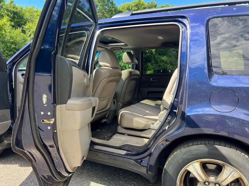 2013 Honda Pilot VIN 5FNYF4H55DB005856 COPART salvage auction — MINOR DENT/SCRATCHES, Ct - Certificate Of Title (P), sold $1,100 on 2026-07-02 (photo 6)