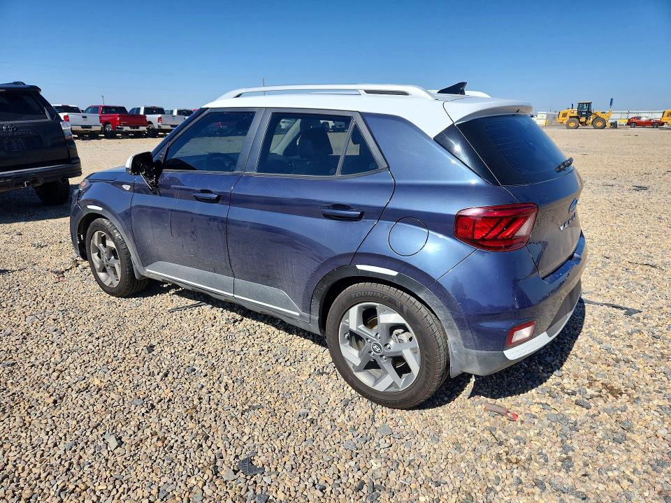 2021 Hyundai Venue VIN KMHRC8A38MU112139 COPART salvage auction — FRONT END, Tx - Salvage Vehicle Title, sold $3,000 on 2026-07-14 (photo 2)