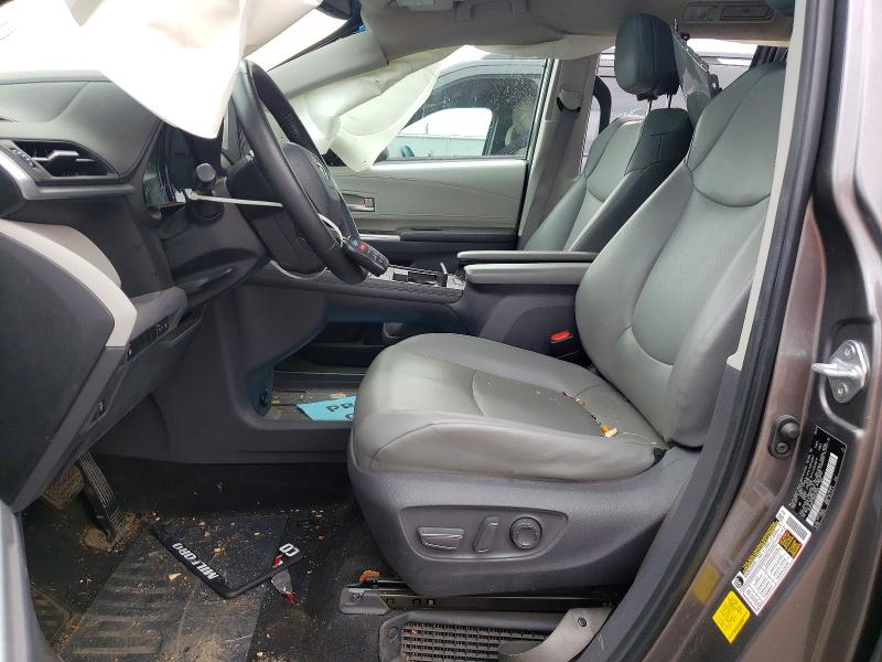 2021 Toyota Sienna VIN 5TDYSKFC1MS029908 COPART salvage auction — ROLLOVER, Ct - Certificate Of Title, sold $6,700 on 2026-07-09 (photo 7)