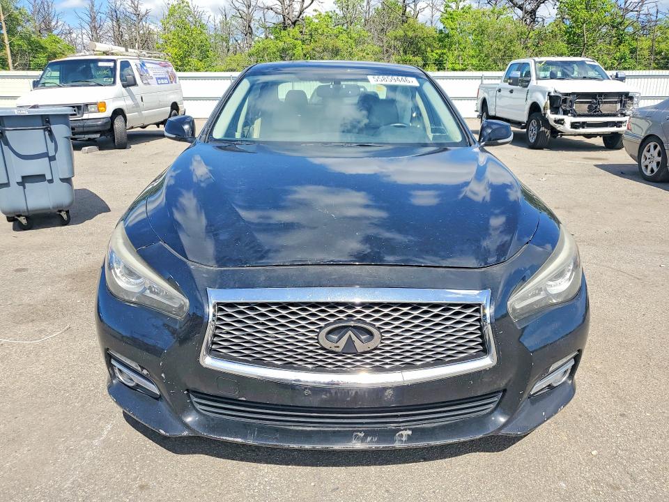 2019 Infiniti VIN JN1EV7AR4KM550247 COPART salvage auction — FRONT END, Ny - Certificate Of Title (P), sold $5,800 on 2026-07-27 (photo 5)