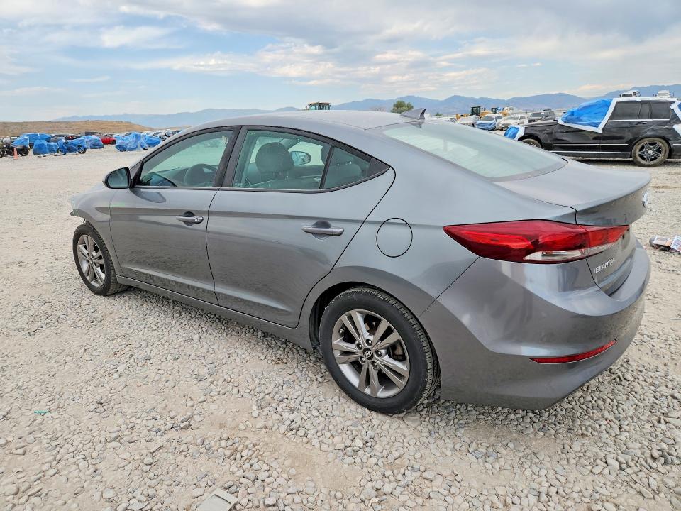 2018 Hyundai Elantra VIN KMHD84LFXJU498702 COPART salvage auction — FRONT END, Oh - Cert Of Title-Salvage, sold $1,700 on 2026-07-17 (photo 2)