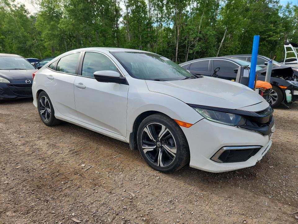 2020 Honda Civic VIN 2HGFC2F57LH022434 COPART salvage auction — FRONT END, On - Permit No Brand - Unfit, sold $3,950 on 2026-07-02 (photo 4)