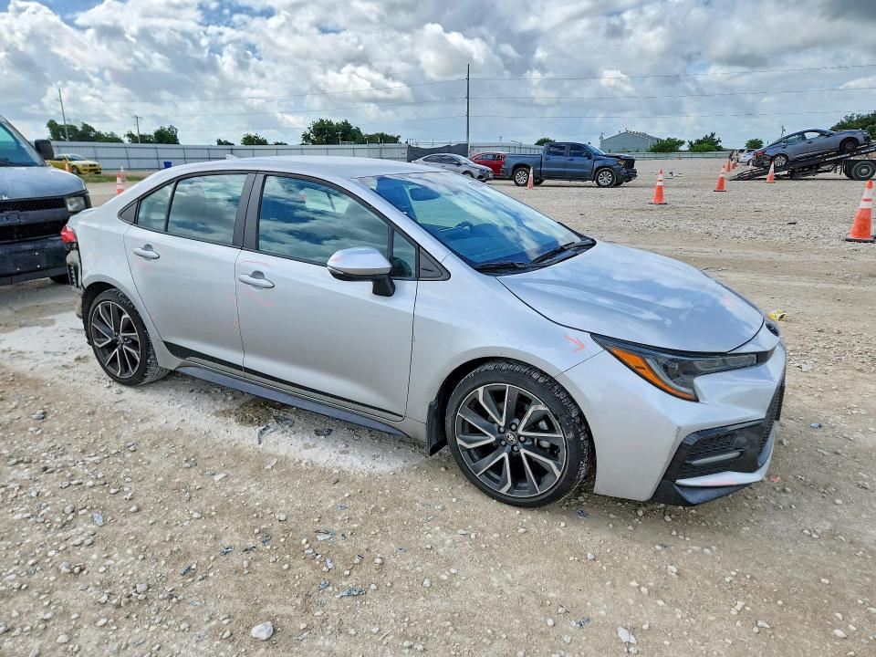 2022 Toyota VIN 5YFS4MCE2NP121945 COPART salvage auction — REAR END, Tx - Salvage Vehicle Title, sold $3,450 on 2026-07-30 (photo 4)