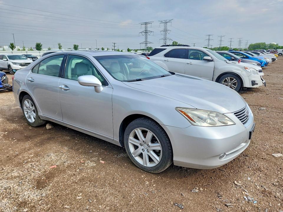 2008 Lexus ES VIN JTHBJ46G482261633 COPART salvage auction — SIDE, Il - Salvage Certificate, sold $250 on 2026-07-23 (photo 4)