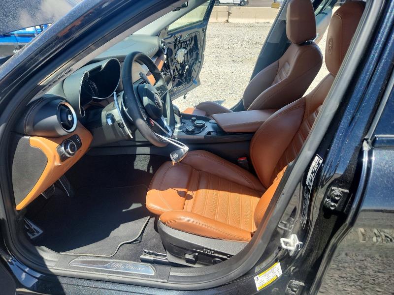 2018 Alfa romeo Giulia VIN ZARFAEEN1J7570838 COPART salvage auction — FRONT END, Co - Salvage Title, sold $6,800 on 2026-07-02 (photo 7)