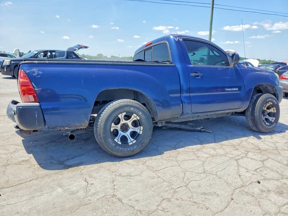 2007 Toyota Tacoma VIN 5TENX22N37Z359133 COPART salvage auction — FRONT END, Tn - Salvage Certificate, sold $2,050 on 2026-07-27 (photo 3)