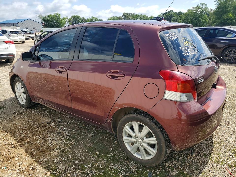 2009 Toyota Yaris VIN JTDKT903495251862 COPART salvage auction — SIDE, AL - CERT OF TITLE-SALVAGE TITLE, sold $1,450 on 2026-07-23 (photo 2)
