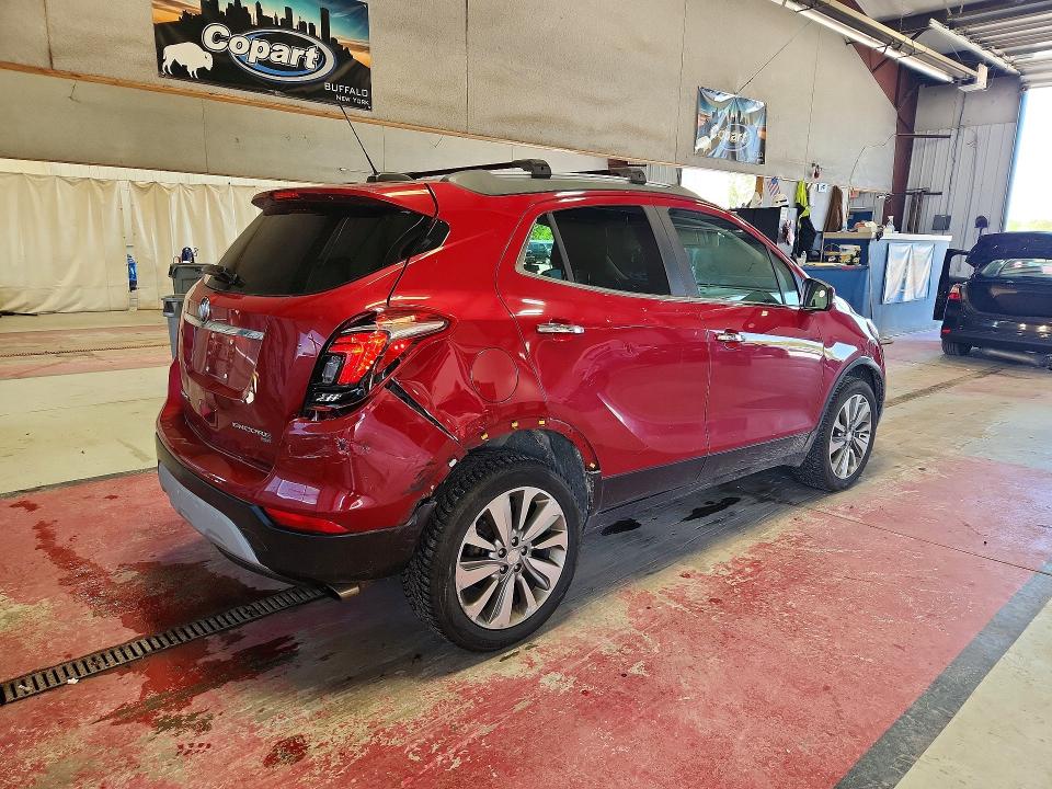 2017 Buick Encore VIN KL4CJESB5HB234070 COPART salvage auction — REAR END, Ny - Mv-907A Salvage Certificate, sold $125 on 2026-07-27 (photo 3)
