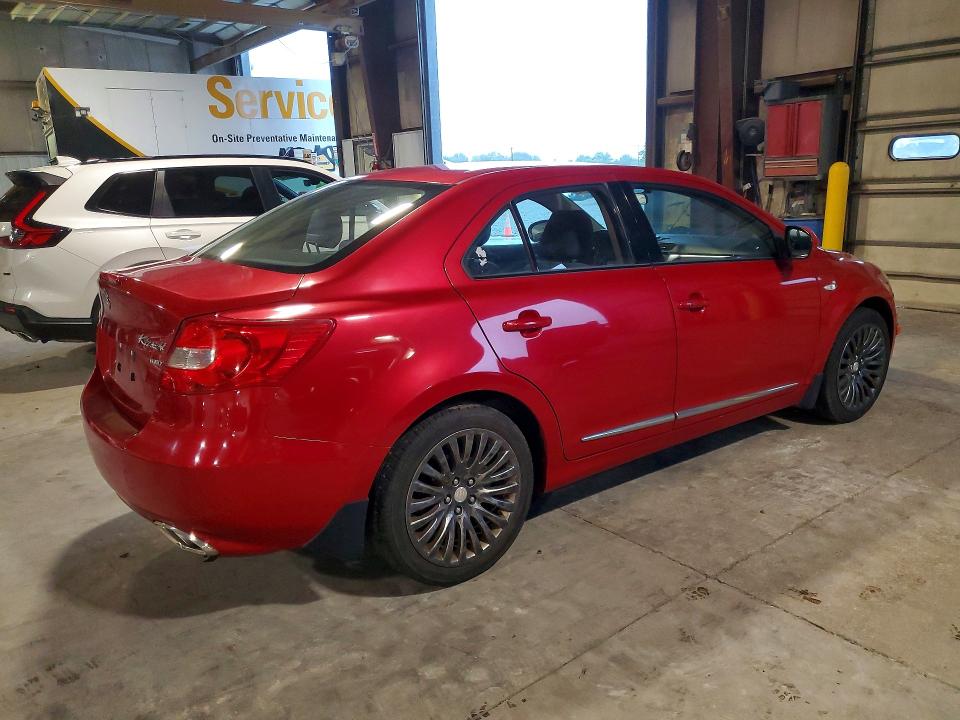 2012 Suzuki Kizashi VIN JS2RF9A32C6100014 COPART salvage auction — MECHANICAL, Ia - Cert Of Title-Salvage Title, sold $450 on 2026-07-22 (photo 3)