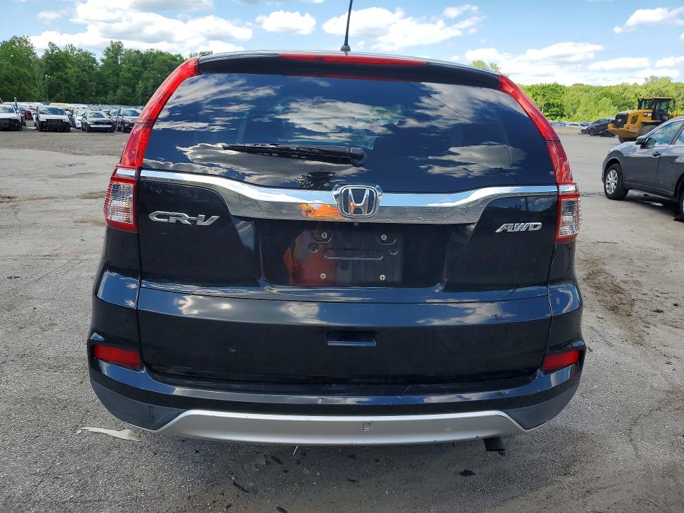 2016 Honda Cr-v VIN 2HKRM4H59GH657007 COPART salvage auction — FRONT END, Ny - Mv-907A Salvage Certificate, sold $3,750 on 2026-07-02 (photo 6)