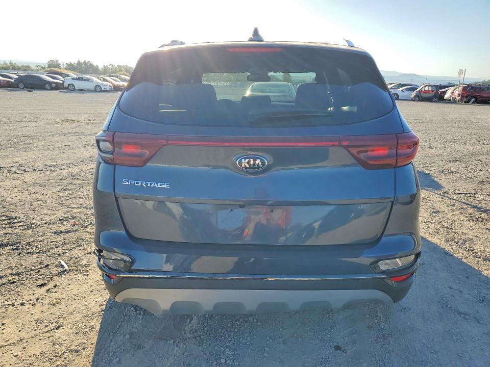 2021 Kia Sportage VIN KNDP63AC2M7922676 COPART salvage auction — REAR END, Ca - Salvage Certificate, sold $2,700 on 2026-07-10 (photo 6)