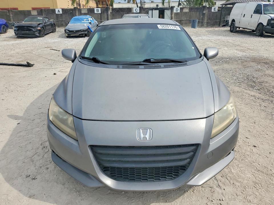 2011 Honda Cr-z VIN JHMZF1D65BS014864 COPART salvage auction — MINOR DENT/SCRATCHES, FL - CERT OF TITLE-REBUILT, sold $450 on 2026-07-17 (photo 5)