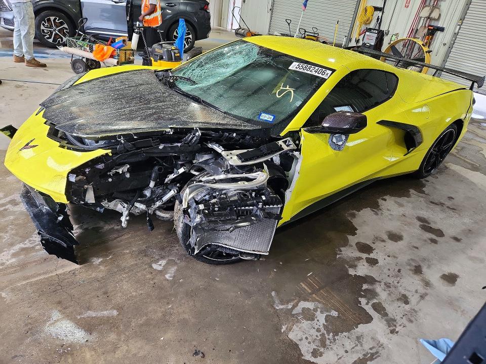 2020 Chevrolet Corvette VIN 1G1Y62D49L5105596 — COPART salvage auction photo