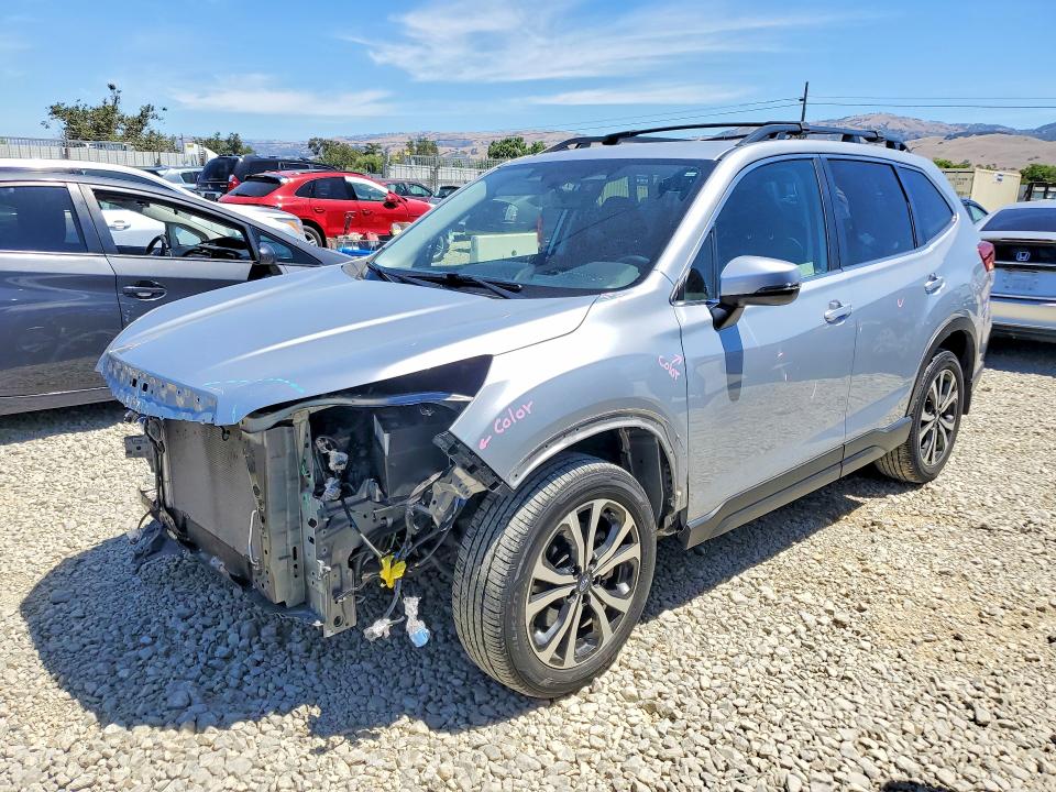 2023 Subaru Forester VIN JF2SKAPC8PH466815 COPART salvage auction — FRONT END, Ca - Salvage Certificate, sold $9,700 on 2026-07-09 (photo 1)