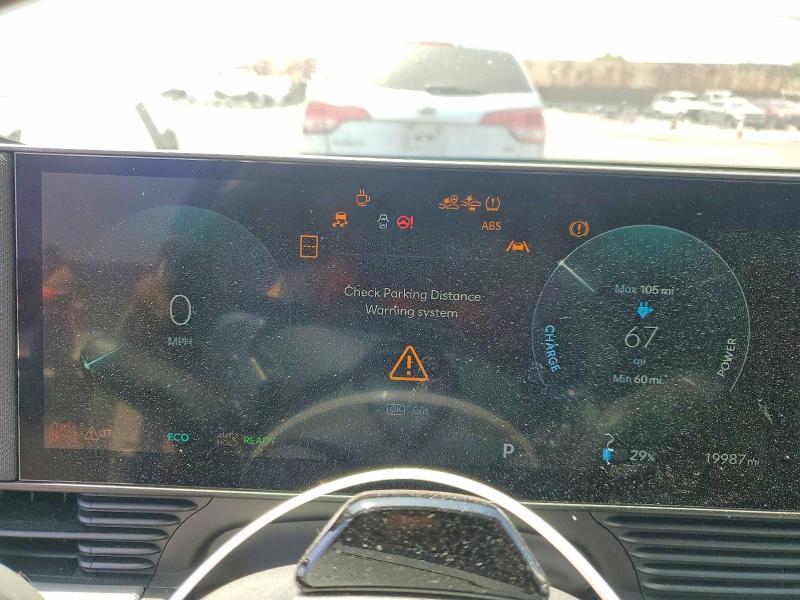 2025 Hyundai Ioniq VIN 7YAKN4DA0SY028396 COPART salvage auction — FRONT END, CA - SALVAGE CERTIFICATE, sold $12,300 on 2026-07-15 (photo 9)