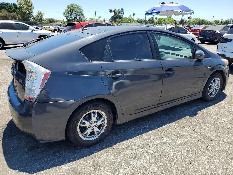 2010 Toyota Prius VIN JTDKN3DU8A5130458 COPART salvage auction — UNDERCARRIAGE, Ca - Salvage Certificate, sold $1,450 on 2026-07-07 (photo 3)