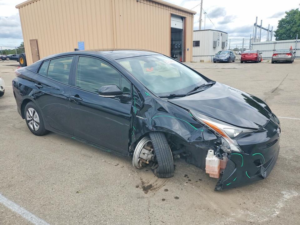 2016 Toyota Prius VIN JTDKARFU4G3026047 COPART salvage auction — FRONT END, Oh - Cert Of Title-Salvage, sold $1,600 on 2026-07-22 (photo 4)