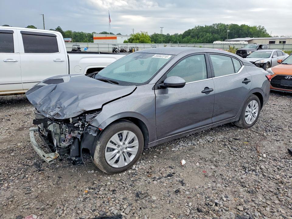 2025 Nissan VIN 3N1AB8BV4SY311741 COPART salvage auction — FRONT END, Al - Certificate Of Title, sold $3,200 on 2026-07-09 (photo 1)