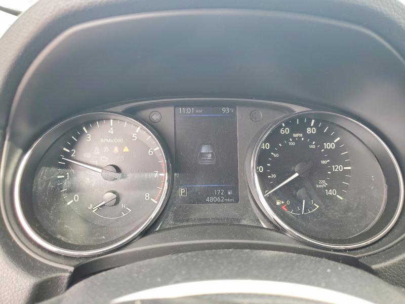 2020 Nissan Rogue VIN KNMAT2MT5LP537065 COPART salvage auction — FRONT END, TX - SALVAGE VEHICLE TITLE, sold $4,200 on 2026-07-24 (photo 9)
