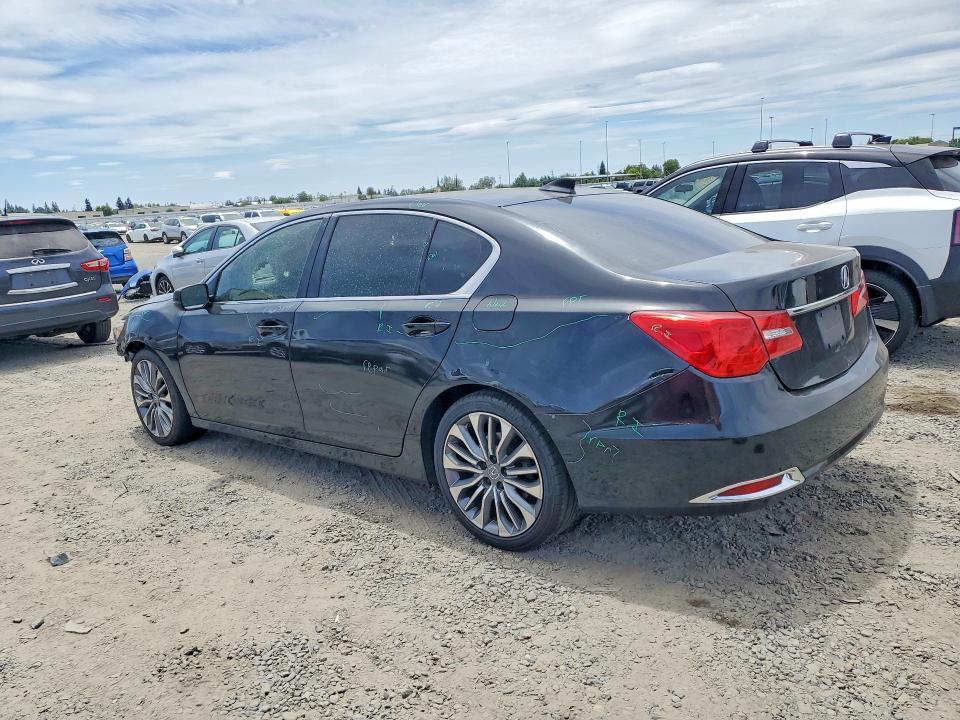 2014 Acura RLX VIN JH4KC1F36EC004808 COPART salvage auction — FRONT END, Ca - Salvage Certificate, sold $800 on 2026-07-07 (photo 2)