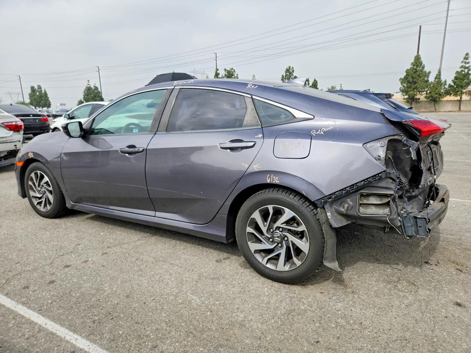 2018 Honda VIN 2HGFC2F79JH540267 COPART salvage auction — REAR END, Ca - Salvage Certificate, sold $4,450 on 2026-07-02 (photo 2)
