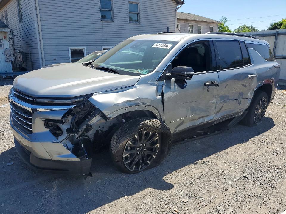 2026 Chevrolet VIN 1GNEVGKS0TJ333867 COPART salvage auction — SIDE, Pa - Certificate Of Salvage, sold $10,900 on 2026-07-02 (photo 1)