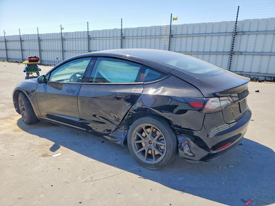 2022 Tesla Model 3 VIN 5YJ3E1EB7NF239679 COPART salvage auction — SIDE, Ca - Salvage Certificate, sold $6,400 on 2026-07-23 (photo 2)