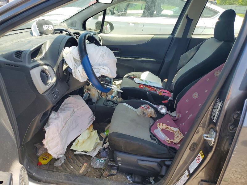 2012 Toyota VIN JTDKTUD38CD537708 COPART salvage auction — FRONT END, NY - MV-907A SALVAGE CERTIFICATE, sold $825 on 2026-07-06 (photo 7)