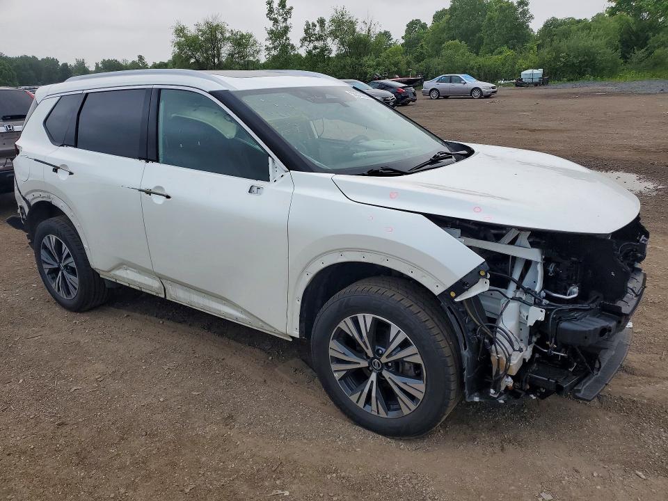 2021 Nissan Rogue VIN 5N1AT3BB2MC798237 COPART salvage auction — HAIL, Oh - Cert Of Title-Salvage, sold $5,100 on 2026-07-02 (photo 4)