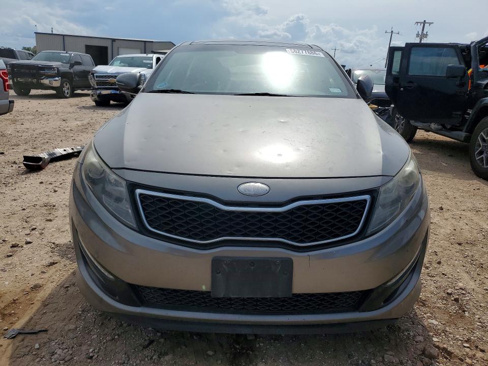 2013 Kia Optima VIN 5XXGR4A61DG116505 COPART salvage auction — REAR END, Tx - Salvage Vehicle Title, sold $475 on 2026-07-16 (photo 5)