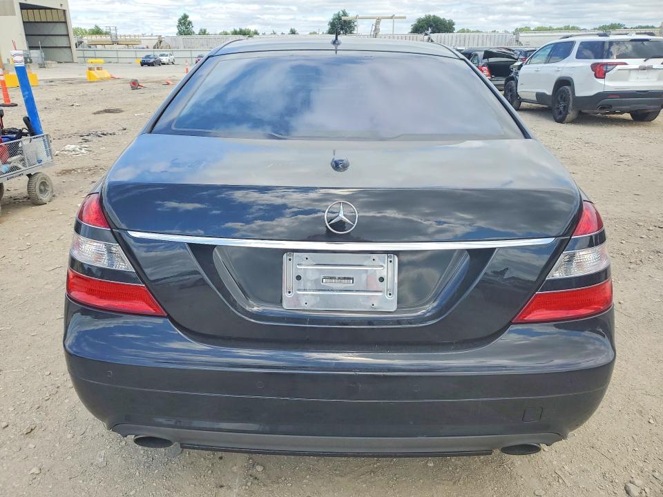 2007 Mercedes-benz S class VIN WDDNG71X37A079857 COPART salvage auction — FRONT END, MO - SALVAGE CERTIFICATE OF TITLE, sold $650 on 2026-07-28 (photo 6)