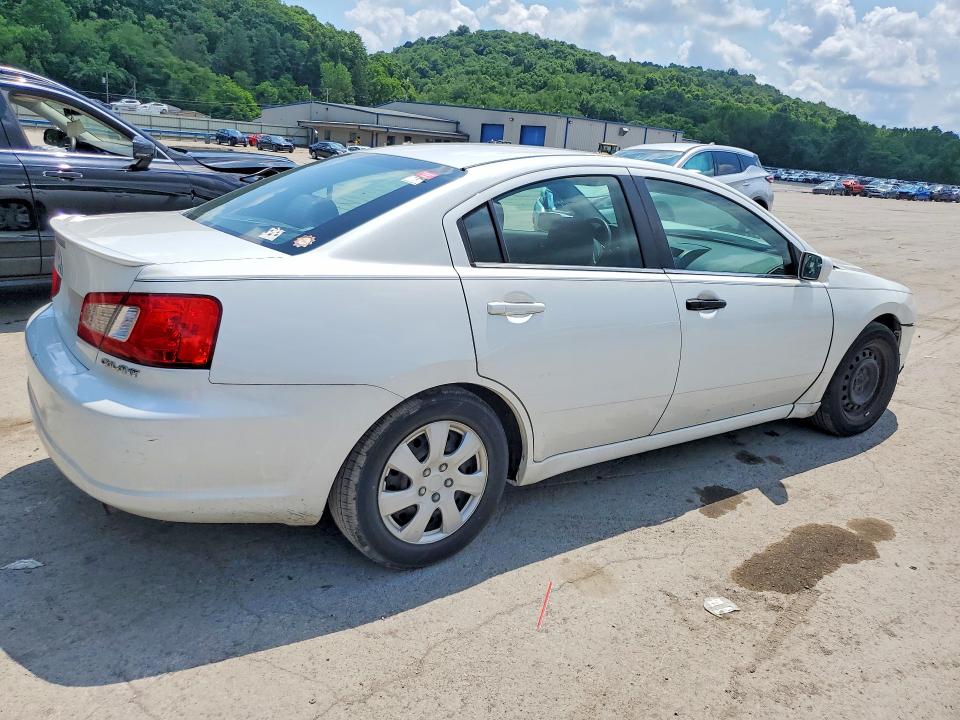 2012 Mitsubishi Galant VIN 4A32B3FF1CE024554 COPART salvage auction — FRONT END, Pa - Certificate Of Salvage, sold $500 on 2026-07-09 (photo 3)
