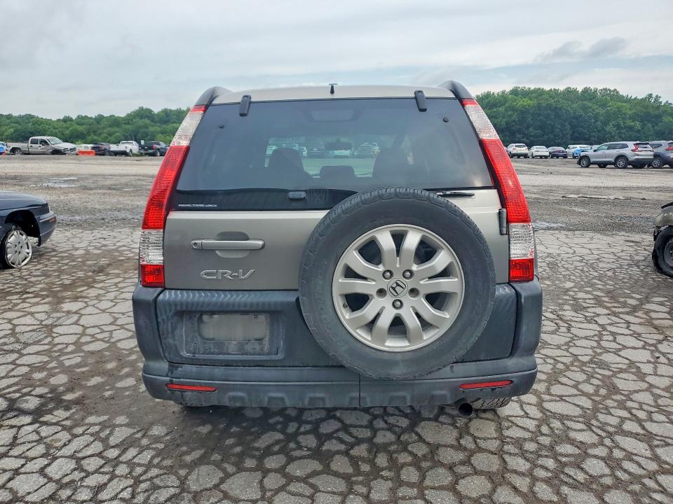 2006 Honda Cr-v VIN JHLRD788X6C034312 COPART salvage auction — FRONT END, Pa - Certificate Of Salvage, sold $975 on 2026-07-13 (photo 6)