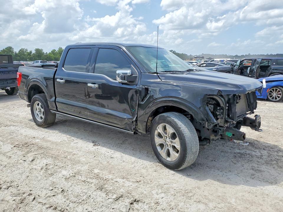 2022 Ford F-150 VIN 1FTFW1E81NFA92480 COPART salvage auction — FRONT END, Tx - Salvage Vehicle Title, sold $17,000 on 2026-07-31 (photo 4)