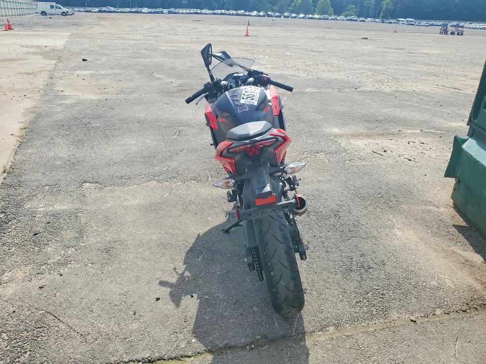 2025 Kawasaki Zx VIN ML5EXGG12SDA47712 COPART salvage auction — FRONT END, Ar - Certificate Of Title, sold $575 on 2026-07-02 (photo 4)