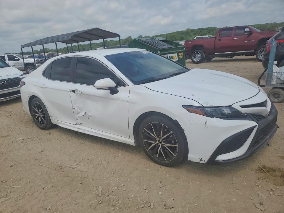2022 Toyota Camry VIN 4T1G11AKXNU674959 COPART salvage auction — FRONT END, Ks - Cert Of Title-Salvage, sold $8,100 on 2026-07-30 (photo 4)