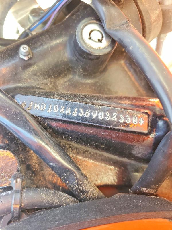 2006 Harley-davidson Flstfi VIN 1HD1BXB136Y038330 COPART salvage auction — SIDE, PA - CERTIFICATE OF SALVAGE, sold $1,900 on 2026-07-02 (photo 8)