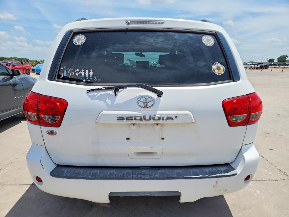 2009 Toyota Sequoia VIN 5TDZT64AX9S000649 COPART salvage auction — FRONT END, TX - CERTIFICATE OF TITLE (P), sold $3,400 on 2026-07-30 (photo 6)