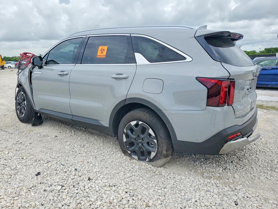 2026 Kia Sorento VIN 5XYRL4JC7TG437863 COPART salvage auction — FRONT END, Fl - Certificate Of Destruction, sold $350 on 2026-07-28 (photo 2)