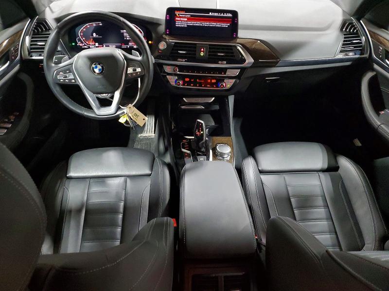 2020 BMW X3 VIN 5UXTY5C02LLT37088 COPART salvage auction — FRONT END, NY - MV-907A SALVAGE CERTIFICATE, sold $16,200 on 2026-07-06 (photo 8)