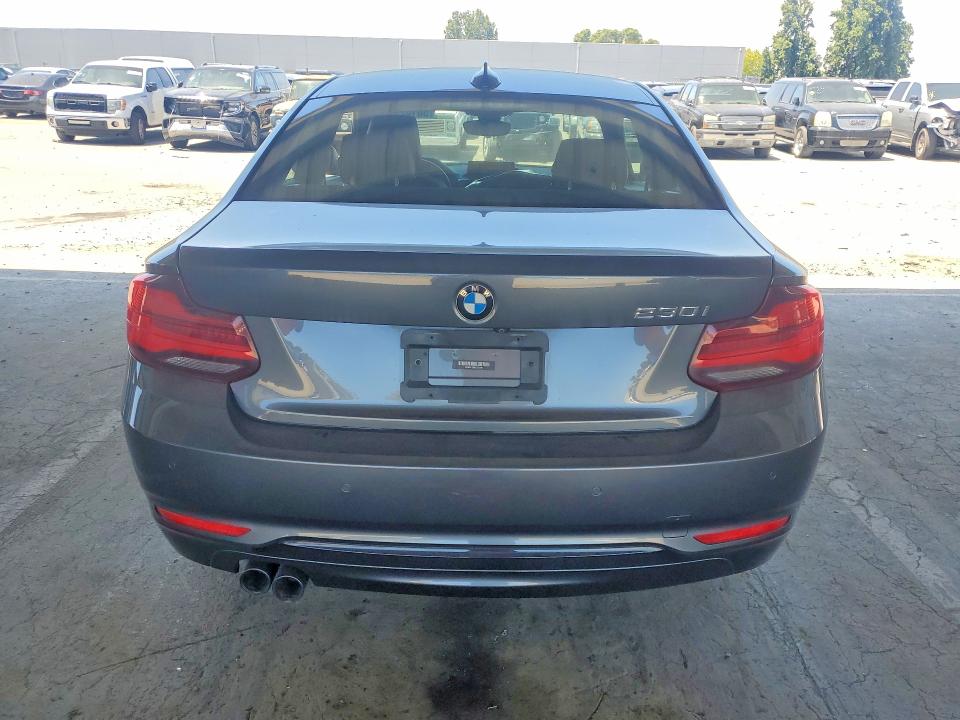 2020 BMW 2 series VIN WBA2J1C08L7E62261 COPART salvage auction — FRONT END, CA - SALVAGE CERTIFICATE, sold $4,250 on 2026-07-09 (photo 6)