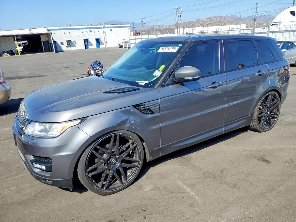 2014 Land rover RANGE ROVER VIN SALWG2WF9EA381547 COPART salvage auction — FRONT END, Ca - Dis/Dlr/Exp Only Clean Title, sold $2,150 on 2026-07-14 (photo 1)